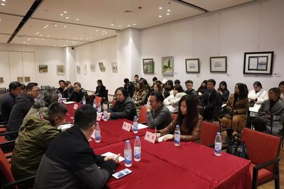 秋实“华夏时光杯”山东省大学生秋季写生作品展在槐荫区时光艺术之城隆重开幕