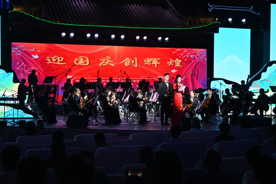 汪洋电影艺术展开展暨茯茶镇国际演艺项目启动仪式在泾河新城举行